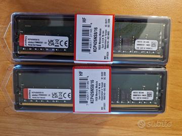 16gb Kingstom RAM NUOVA SIGILLATA