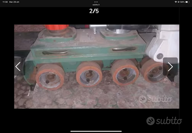 Trascinatore con 4 ruote 380 correte