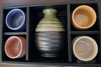 Set da Japanese Sake', caraffa, quattro bicchieri