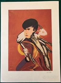 Litografia autografata remo brindisi