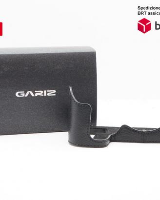 GARIZ LEATHER CAMERA HALF CASE XS-CHEOSRBK x EOS R