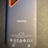 SanDisk Extreme PRO 4TB SSD Portatile - 2000MB/s -