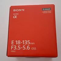 Obiettivo zoom Sony SEL18135 - 18 - 135 e-mount