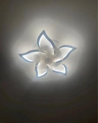 Ventilatore soffitto con luce LED e telecomando