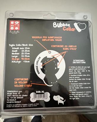 Collare gonfiabile elisabettiano xl
