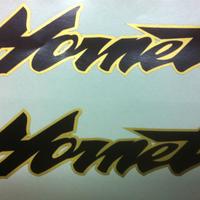 Adesivi codone Honda Hornet oro/nero