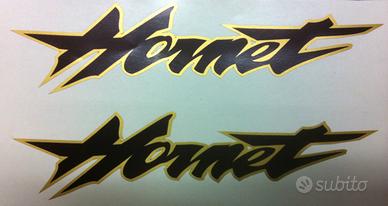 Adesivi codone Honda Hornet oro/nero