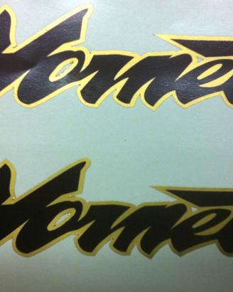Adesivi codone Honda Hornet oro/nero