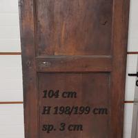 vecchia porta 104x199 in noce