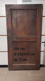 vecchia porta 104x199 in noce