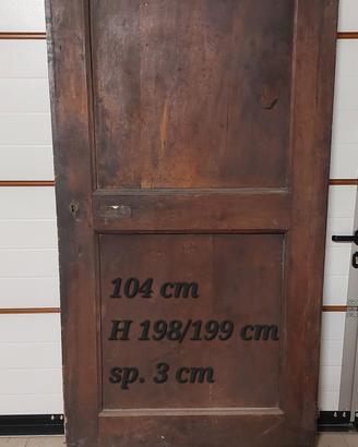 vecchia porta 104x199 in noce