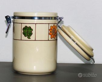 Thun - Biscottiera Grande con Cuore e Farfalla