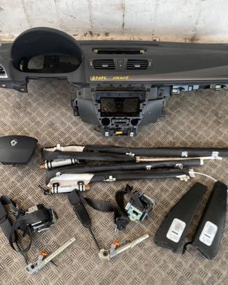 KIT AIRBAG RENAULT MEGANE 3 III SERIE 2008-2016 CR