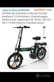 Bici elettrica pieghevole 