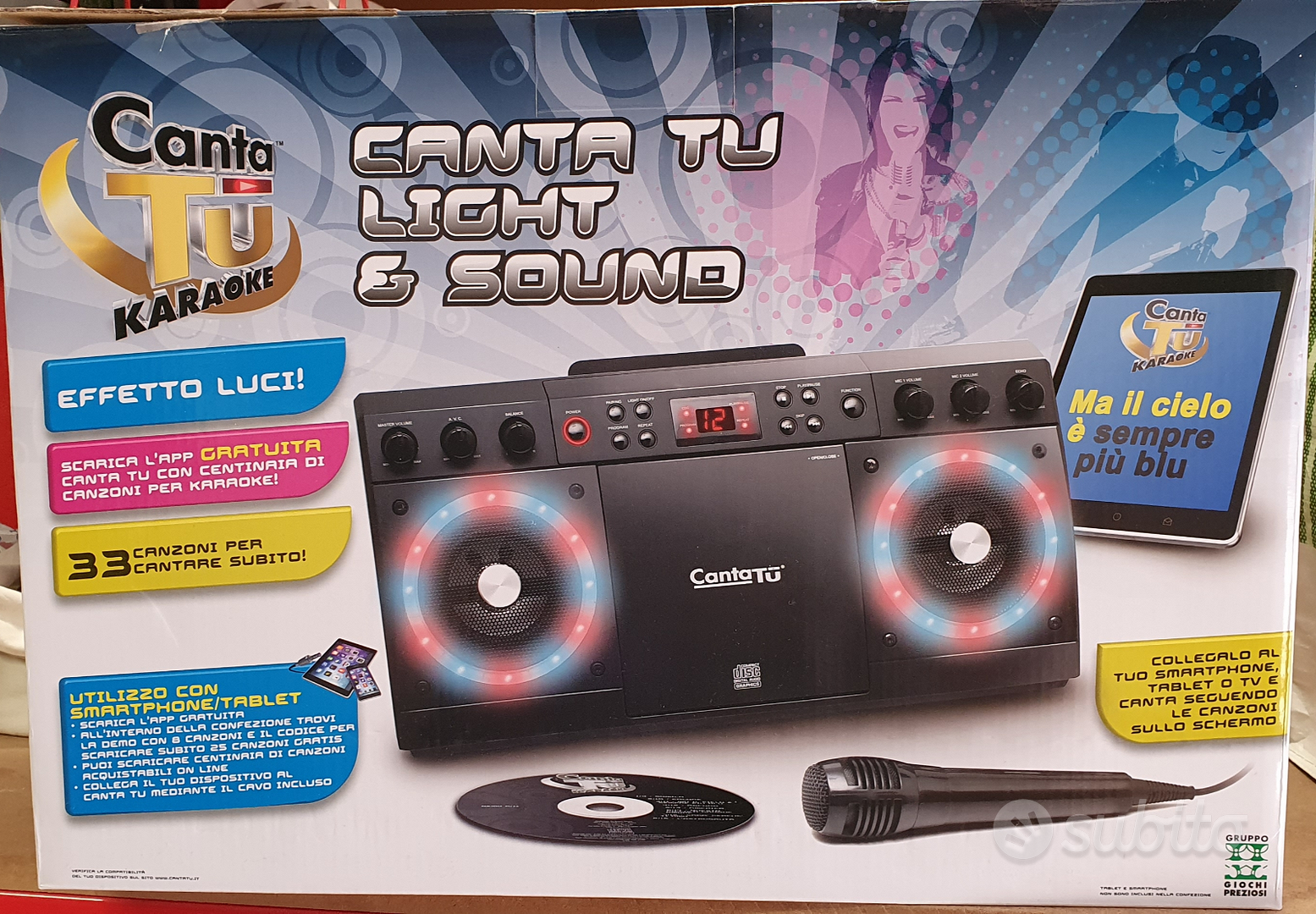 Canta TU Light&Sound di Giochi Preziosi Tutto per i bambini In