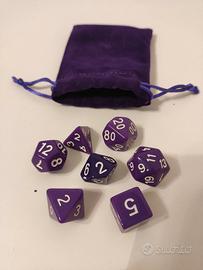 Set dadi viola