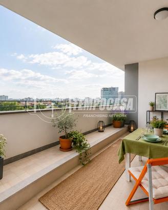 TRILOCALE CON TERRAZZO IN STABILE DI RECENTE COSTR