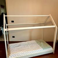 Letto montessoriano CUORICINI