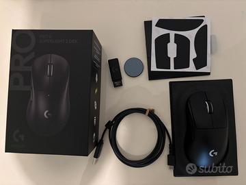 Logitech G PRO X SUPERLIGHT 2 DEX + Razer Strider