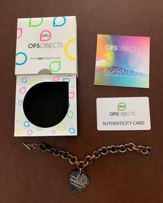 Bracciale OPS colore nero marmorizzato