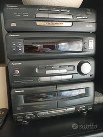 impianto stereo  panasonic