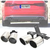 TERMINALI SCARICO AUDI LOOK S4 09-15