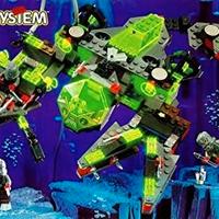 Kit lego 6160 sea scorpion moc mocs raro