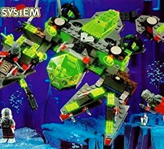 Kit lego 6160 sea scorpion moc mocs raro