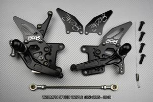 Pedane arretrate SPEED TRIPLE 1050 2005 2010 2008