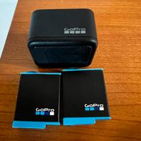 Doppia batteria piu caricatore doppio gopro 9/10