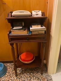 Tavolino porta telefono Vintage