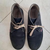 Scarpe tipo Clark blu n°39