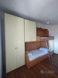 Cameretta con letto a castello 4m
