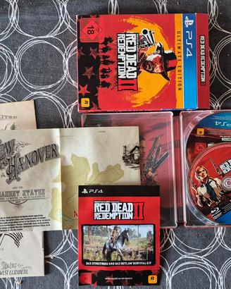 Red dead redemption 2 ultimate steelbook