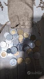 monete lira sacchetto plus