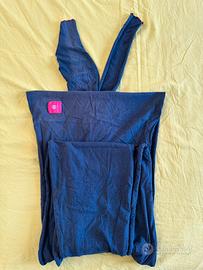 Fascia porta bebè Quaranta Settimane Baby Wrap blu