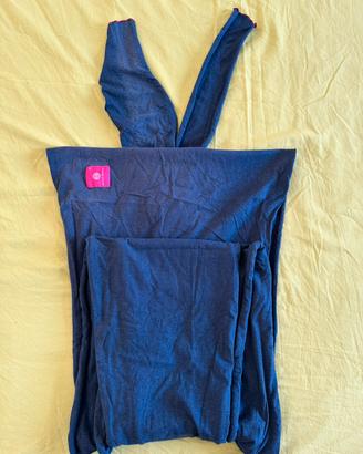 Fascia porta bebè Quaranta Settimane Baby Wrap blu