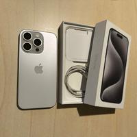 iPhone 15 Pro 256 GB Bianco Titanio