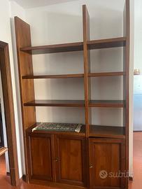 Libreria in legno massello