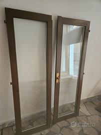SERRAMENTO-FINESTRA LEGNO 90x145