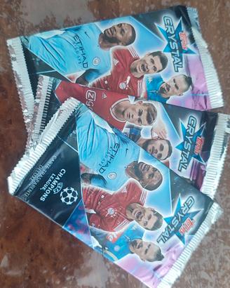 card champions league topps crystal carte