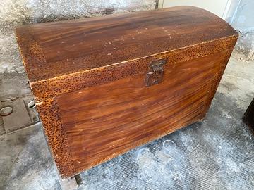 Bauli d’epoca in legno