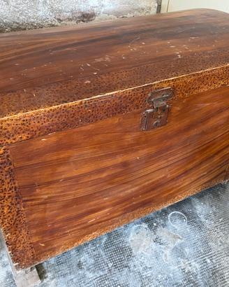 Bauli d’epoca in legno