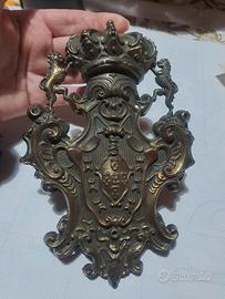 Stemma Araldico coronato Vintage 