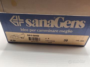 Scarpe donna tg 39 SANAGENS NUOVE