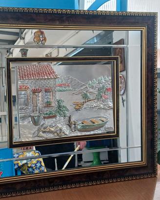 Quadro decorativo con rilievo