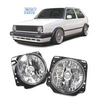FARI VOLKSWAGEN VW GOLF 2 83-91 FONDO CROMATO