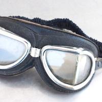 Occhialoni vintage motociclista Climax  originali