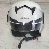 SU ME CASCO SCOTLAND  MIS. M  CM 57/58 CON VISIERA