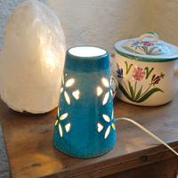 Lampada Ceramica Raku
